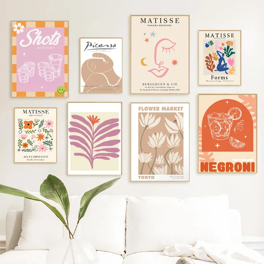 Абстрактная Настенная картина Matisse Picasso с изображением виски и цветов, скандинавские постеры и принты, настенные картины для декора гостино...
Абстрактная Настенная картина Matisse Picasso с изображением виски и цветов, скандинавские постеры и принты, настенные картины для декора гостино...