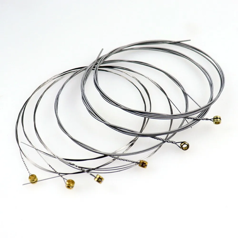 6Pcs/Set Universal Electric Guitar String 6 Different Size Guitar Replacement Steel String Guitar Musical Instrument Accessories
6Pcs/Set Universal Electric Guitar String 6 Different Size Guitar Replacement Steel String Guitar Musical Instrument Accessories