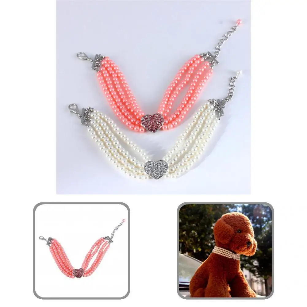 Durable Great Shiny Stylish Cat Necklace Pet Jewelry Outfit 3 Colors Puppy Necklace Eye-catching for Small Animals
Durable Great Shiny Stylish Cat Necklace Pet Jewelry Outfit 3 Colors Puppy Necklace Eye-catching for Small Animals