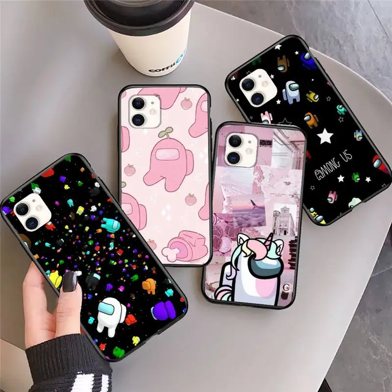 Among Us-Game Phone Case For iPhone 13 12 11Pro Max 11 XR XS Max X Mini 8 7 6 5 SE 2020 Fundas Cover Shell
Among Us-Game Phone Case For iPhone 13 12 11Pro Max 11 XR XS Max X Mini 8 7 6 5 SE 2020 Fundas Cover Shell