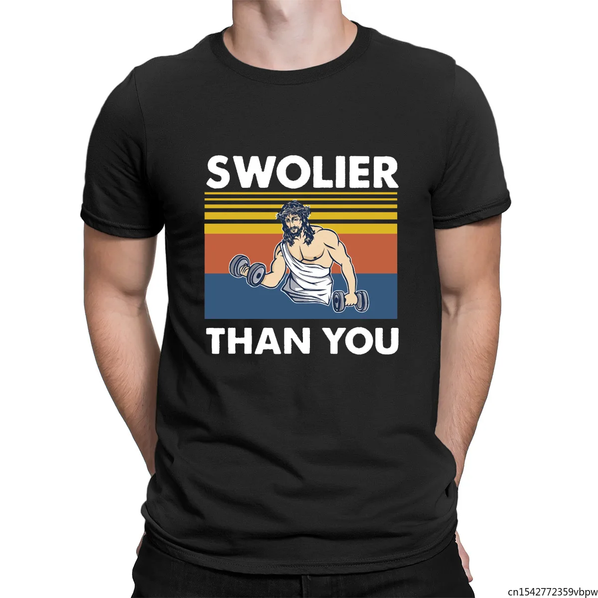 Swolier Than You Jesus Fitness Jesus Gym Summer Men's Funny Tee Vintage Classic T-Shirt
Swolier Than You Jesus Fitness Jesus Gym Summer Men's Funny Tee Vintage Classic T-Shirt