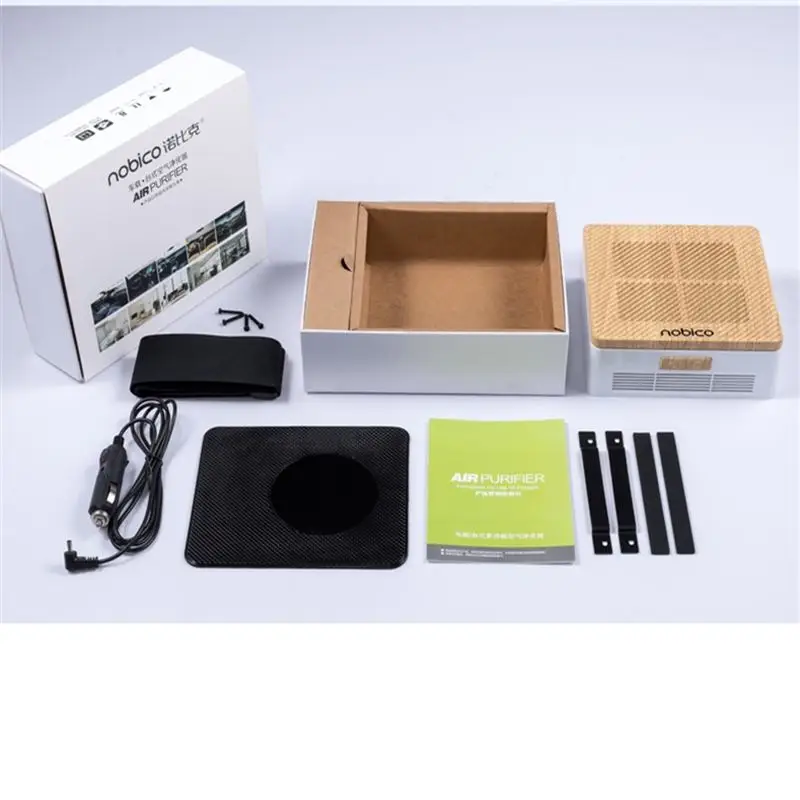 NBO-J011 Vehicle UV Lamp Negative Ion Disinfection Air Purifier 3-layer Filters Automatic Operation for Home Office
NBO-J011 Vehicle UV Lamp Negative Ion Disinfection Air Purifier 3-layer Filters Automatic Operation for Home Office