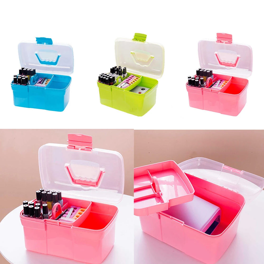 Manicurist Special Portable Nail Kit Two-Layer Multi-Function Storage Orangizer Box Nail Art Equipment
Manicurist Special Portable Nail Kit Two-Layer Multi-Function Storage Orangizer Box Nail Art Equipment