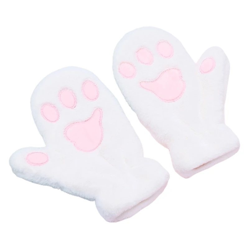 Women Student Winter Fuzzy Plush Full Finger Gloves Cute Cartoon Cat Paw Solid Color Outdoor Windproof Snow Ski Mittens H9ED
Women Student Winter Fuzzy Plush Full Finger Gloves Cute Cartoon Cat Paw Solid Color Outdoor Windproof Snow Ski Mittens H9ED