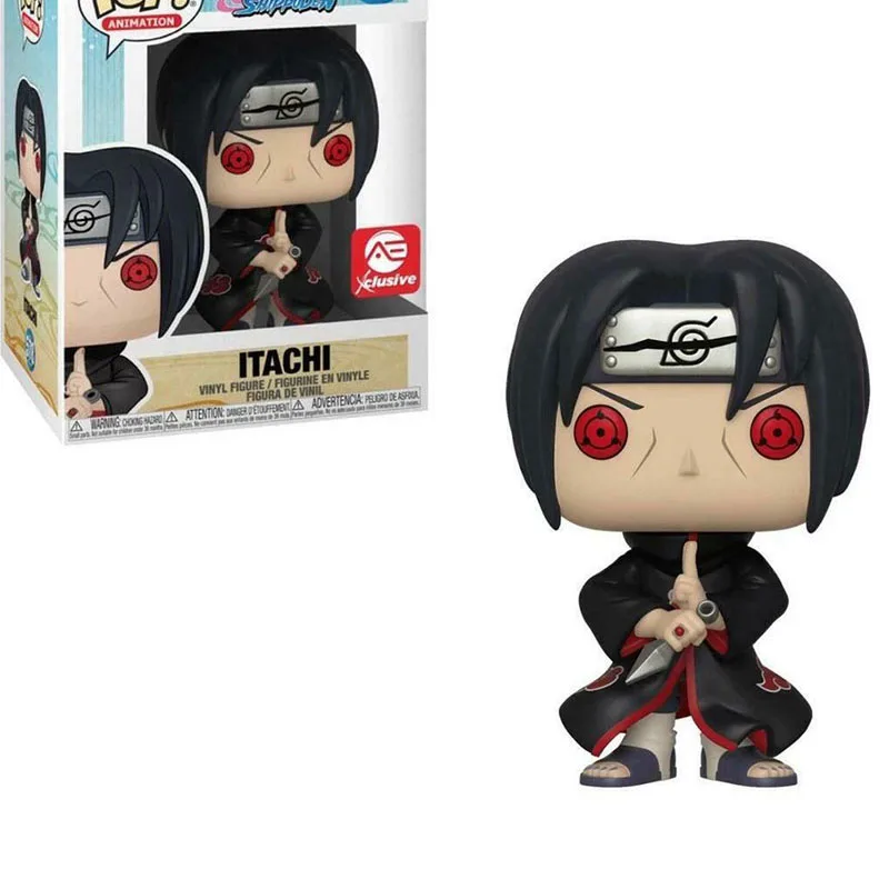 Японское аниме виниловые фигурки игрушки серии #455 Sasuke (Curse Mark) #548 Kakashi #578 Itachi