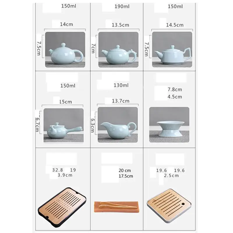 Chinese Travel Kung Fu Tea Set Ceramics Tea Set Portable Travel Home Office Cups Portable Teapot Porcelain Teaset Teaware Sets
Chinese Travel Kung Fu Tea Set Ceramics Tea Set Portable Travel Home Office Cups Portable Teapot Porcelain Teaset Teaware Sets
