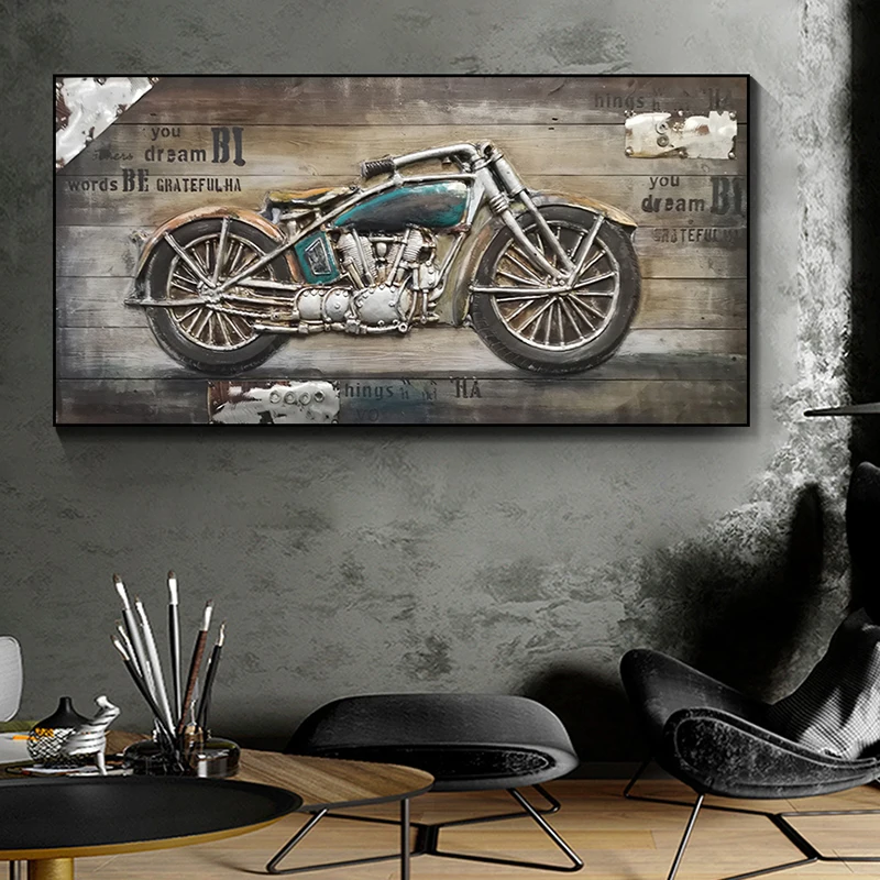Cool Motorcycle Canvas Oil Painting Vintage Racing Living Room Hanging Artwork Wall Art Poster Pictures Home Decor Free Shipping
Cool Motorcycle Canvas Oil Painting Vintage Racing Living Room Hanging Artwork Wall Art Poster Pictures Home Decor Free Shipping