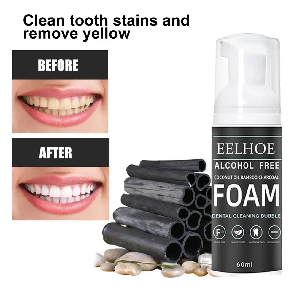 60ML/Bottle Safe Helpful Teeth Whitening Foam Alcohol-free Safe Non-irritating Deep Cleaning White Toothpaste Foam for Home
60ML/Bottle Safe Helpful Teeth Whitening Foam Alcohol-free Safe Non-irritating Deep Cleaning White Toothpaste Foam for Home