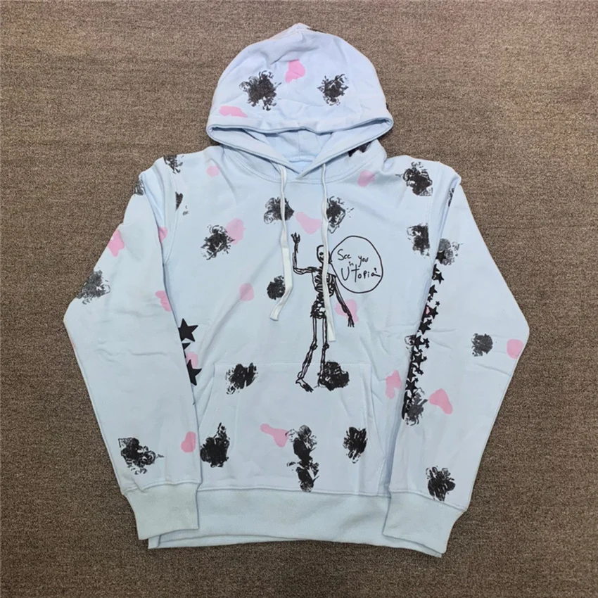 Blue Travis Scott Cactus Jack Hoodie Women Men Best Quality Tie Dye Jackboys Pullover Heavy Fabric Hooded
Blue Travis Scott Cactus Jack Hoodie Women Men Best Quality Tie Dye Jackboys Pullover Heavy Fabric Hooded