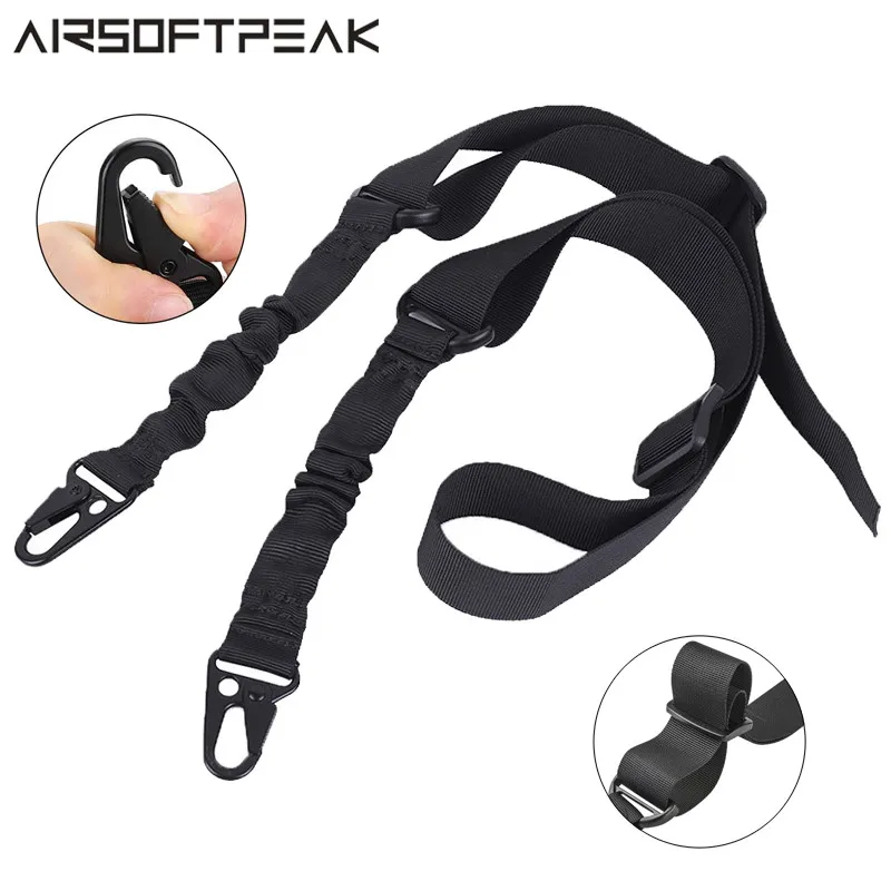 Tactical 2 Point Gun Sling Strap Length Adjustable Traditional Sling with Metal Hook Airsoft Rifle Sling Two Point Gun Rope
Tactical 2 Point Gun Sling Strap Length Adjustable Traditional Sling with Metal Hook Airsoft Rifle Sling Two Point Gun Rope
