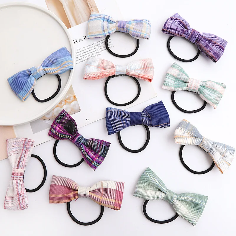 2pcs/Lot New JK Style Girls Cute Colorful Plaid Bow Elastic Hair Bands Kids Sweet Ponytail Holder Headbands Hair Accessories
2pcs/Lot New JK Style Girls Cute Colorful Plaid Bow Elastic Hair Bands Kids Sweet Ponytail Holder Headbands Hair Accessories