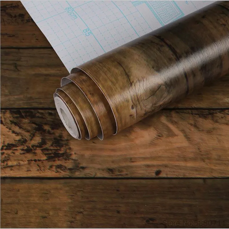 Wood Self-adhesive Sticker Waterproof PVC Wallpaper Furniture Stickers Renovation Home Decor Film
Wood Self-adhesive Sticker Waterproof PVC Wallpaper Furniture Stickers Renovation Home Decor Film