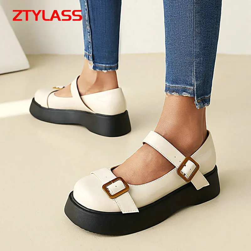 2022 Summer Platform Shoes Women Mary Jane Commuter Flat Student Shoes Patent Leather Round Toe Buckle Women High Heel Pumps
2022 Summer Platform Shoes Women Mary Jane Commuter Flat Student Shoes Patent Leather Round Toe Buckle Women High Heel Pumps