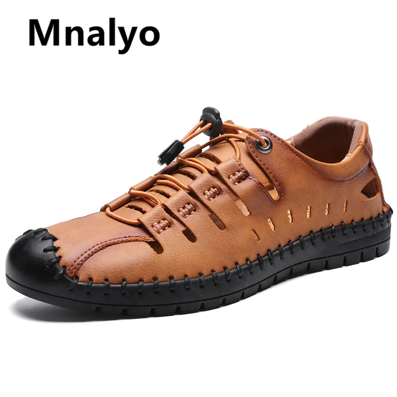 2020 New Summer Men's Casual Shoes Breathable Leather Handmade Loafers Brand Men Shoes Flat Moccasins Men Sneakers Size 38-46
2020 New Summer Men's Casual Shoes Breathable Leather Handmade Loafers Brand Men Shoes Flat Moccasins Men Sneakers Size 38-46