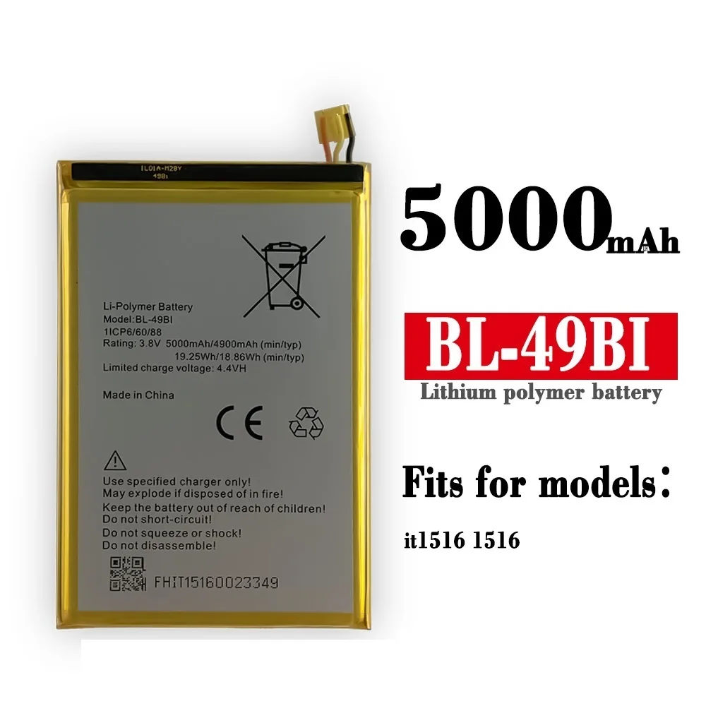 Подходит для ITEL 1516 фотообои Встроенная батарея большой емкости 4900 мАч Совершенно новая
Подходит для ITEL 1516 фотообои Встроенная батарея большой емкости 4900 мАч Совершенно новая