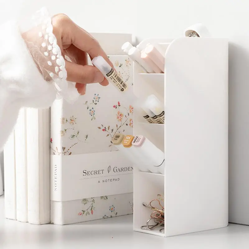 Desktop Pen Holder Creative Student Desktop Sundries Holder Organizer Office Stationery Container Makeup Brush Storage Box
Desktop Pen Holder Creative Student Desktop Sundries Holder Organizer Office Stationery Container Makeup Brush Storage Box