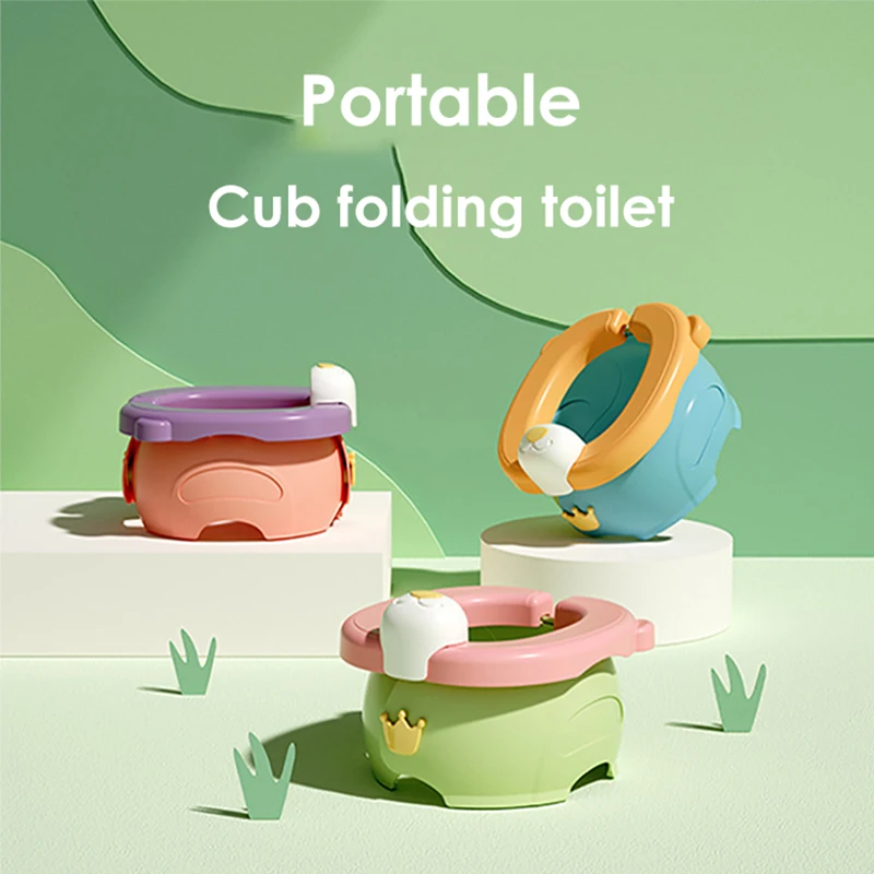 Baby Toilet Portable Travel Children's Folding Toilets Potty Child Pot Training Girls Boy Potty Kids Toilet Seat Children's Pot
Baby Toilet Portable Travel Children's Folding Toilets Potty Child Pot Training Girls Boy Potty Kids Toilet Seat Children's Pot
