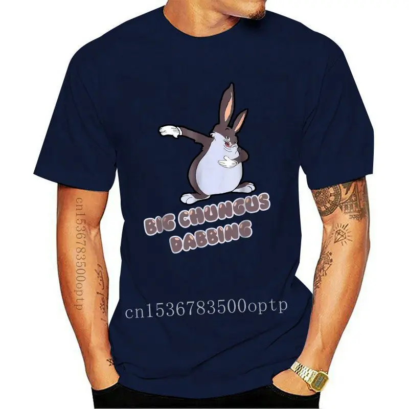 Новинка, забавная Мужская футболка большого размера Chungus Dabbing, футболка для фитнеса
Новинка, забавная Мужская футболка большого размера Chungus Dabbing, футболка для фитнеса