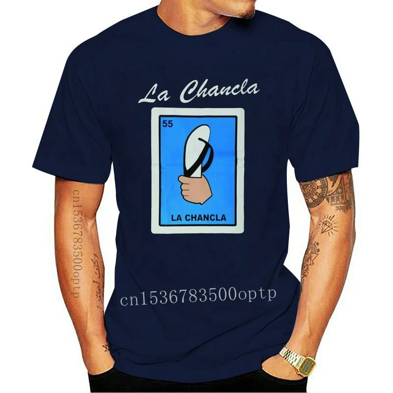 New Adults Mexican Loteria La Chancla Black T-Shirt Funny S-2Xl Tee Men Clothes Tee Shirt
New Adults Mexican Loteria La Chancla Black T-Shirt Funny S-2Xl Tee Men Clothes Tee Shirt