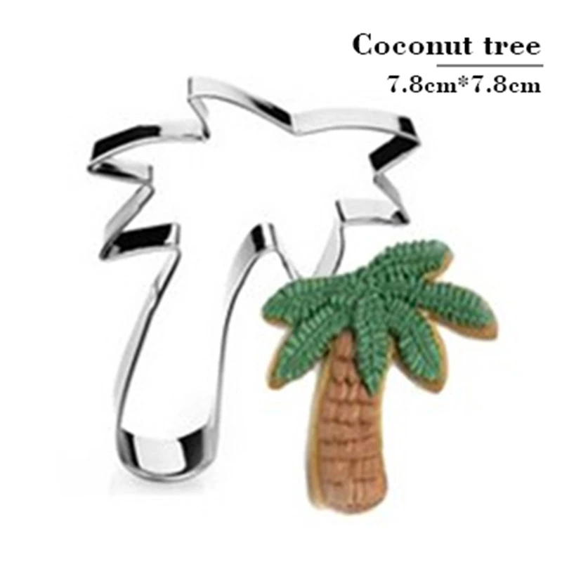 ANGRLY Coconut trees Cake Mould Stainless Steel Fondant Cookie Cutters Cake Decorating Tools Kitchen Accessories
ANGRLY Coconut trees Cake Mould Stainless Steel Fondant Cookie Cutters Cake Decorating Tools Kitchen Accessories