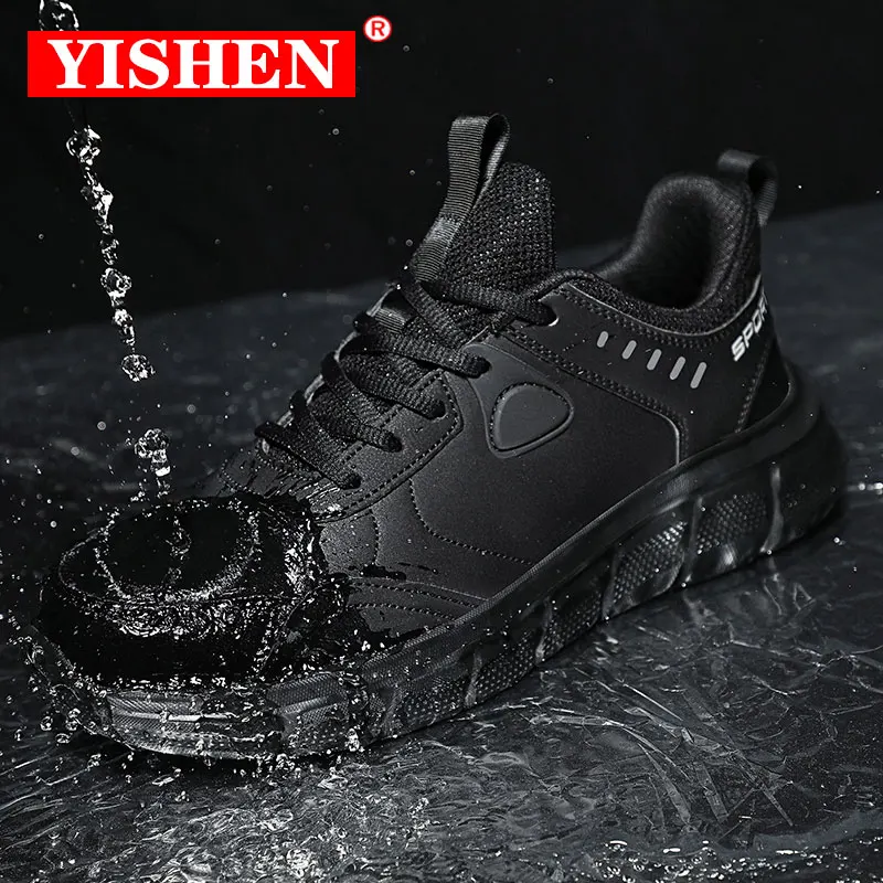 YISHEN Men's Casual Shoes Tenis Masculino EVA Sole Lace-up Lightweight Footwear Non-slip Sports Shoes Black Size 39-48
YISHEN Men's Casual Shoes Tenis Masculino EVA Sole Lace-up Lightweight Footwear Non-slip Sports Shoes Black Size 39-48
