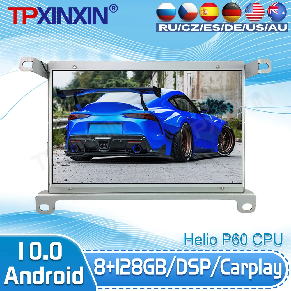 Android 10 DSP Carplay For Jaguar XF X250 2007 2008 - 2015 Car DVD Multimedia Player Radio Tape Recorder Video GPS Navigation
Android 10 DSP Carplay For Jaguar XF X250 2007 2008 - 2015 Car DVD Multimedia Player Radio Tape Recorder Video GPS Navigation