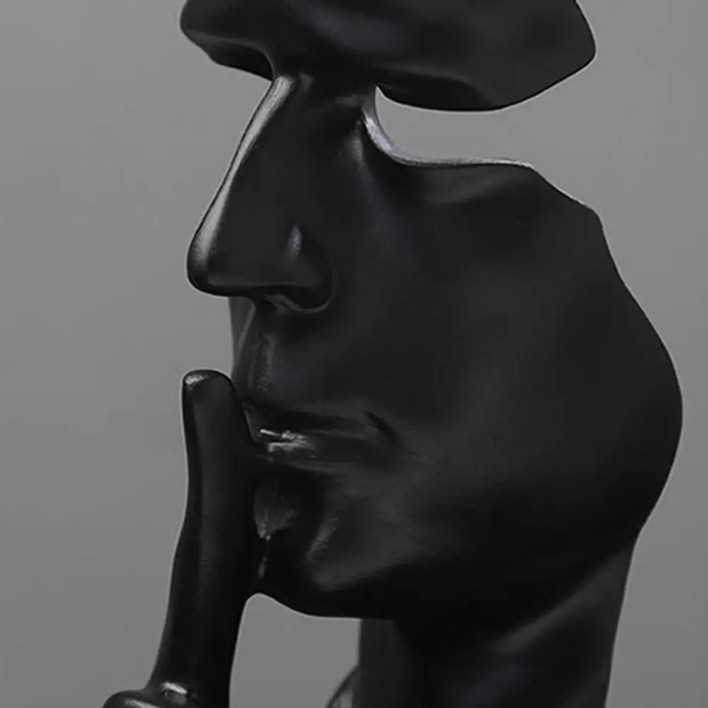 HOT SALESNordic Silence Is Golden Abstract Charactered Sculpture Ornament Craft Home Decor 
HOT SALESNordic Silence Is Golden Abstract Charactered Sculpture Ornament Craft Home Decor