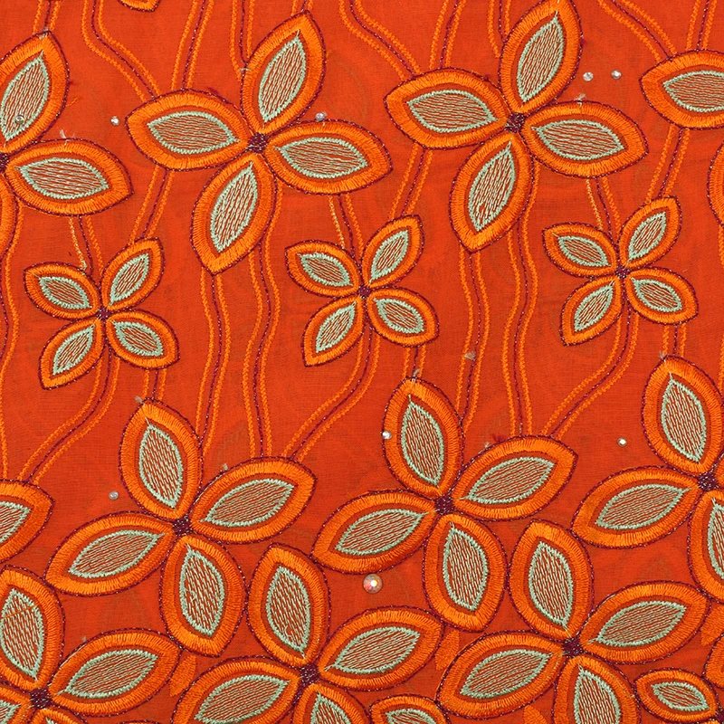 Dry Cotton Lace Material Fabric Embroidered Leaves Flower Pattern African Nigerian Latest Design Latest French High Quality
Dry Cotton Lace Material Fabric Embroidered Leaves Flower Pattern African Nigerian Latest Design Latest French High Quality