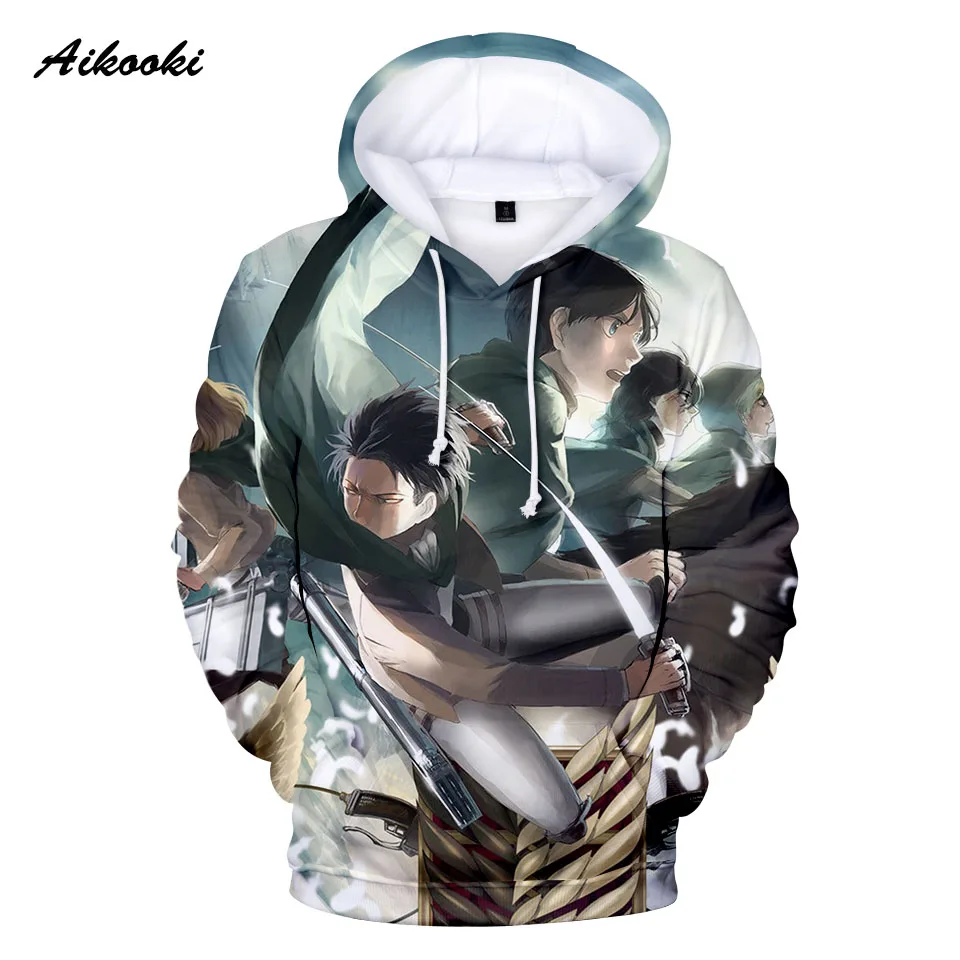 Aikooki 2020 Hot Areas Popular Anime Attack Giant 3D Print Hoodie Sweatshirt Men Fashion Anime Boys/girls Loose Hoodies 3D Coats
Aikooki 2020 Hot Areas Popular Anime Attack Giant 3D Print Hoodie Sweatshirt Men Fashion Anime Boys/girls Loose Hoodies 3D Coats