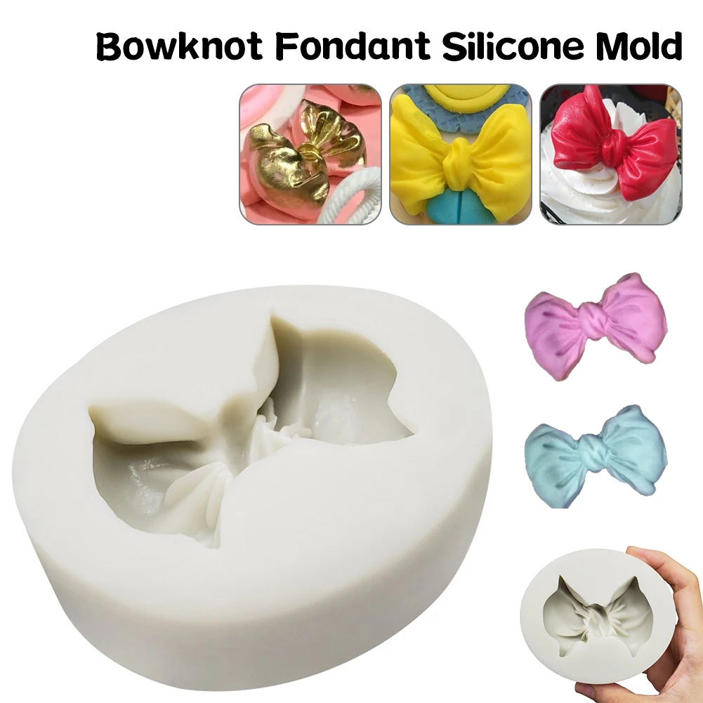 Bowknot Mold Silicone Baking Accessories 3D DIY Sugar Craft Chocolate Cutter Mould Fondant Cake Decorating Tool
Bowknot Mold Silicone Baking Accessories 3D DIY Sugar Craft Chocolate Cutter Mould Fondant Cake Decorating Tool