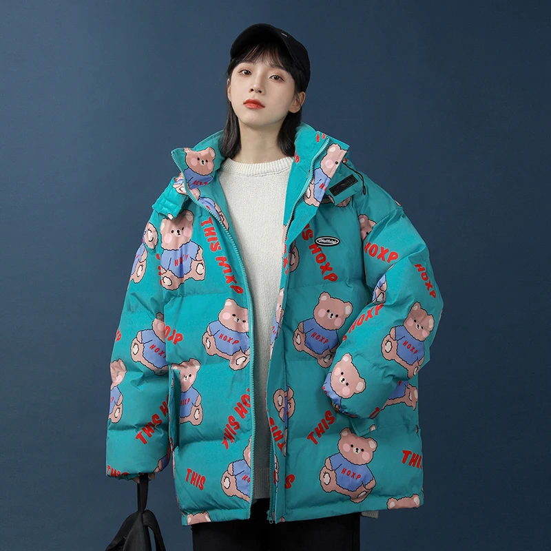 Winter web celebrity cotton-padded jacket female bear short bread han edition school wear loose clothing down jacket leisure cot
Winter web celebrity cotton-padded jacket female bear short bread han edition school wear loose clothing down jacket leisure cot
