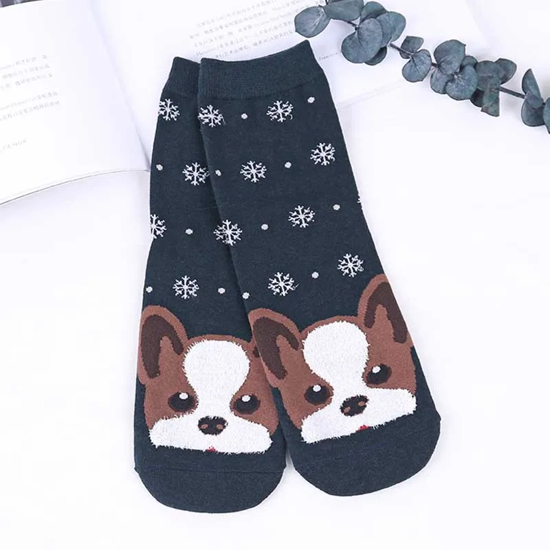 Snow Warm Christmas Socks Animal Cute Socks Women 5 Different Dog Harajuku Meias Novelty Pug Jacquard Cartoon Funny Socks Sokken
Snow Warm Christmas Socks Animal Cute Socks Women 5 Different Dog Harajuku Meias Novelty Pug Jacquard Cartoon Funny Socks Sokken