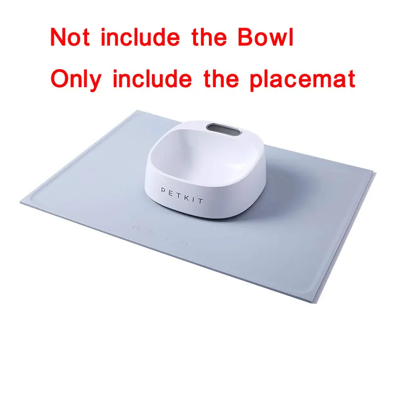 PETKIT Dog Cat Placemat Mat FDA Grade Silicone Waterproof Pet Food Mat Non-Skid Spill Proof Pet Feeding Mat 46x34cm
PETKIT Dog Cat Placemat Mat FDA Grade Silicone Waterproof Pet Food Mat Non-Skid Spill Proof Pet Feeding Mat 46x34cm