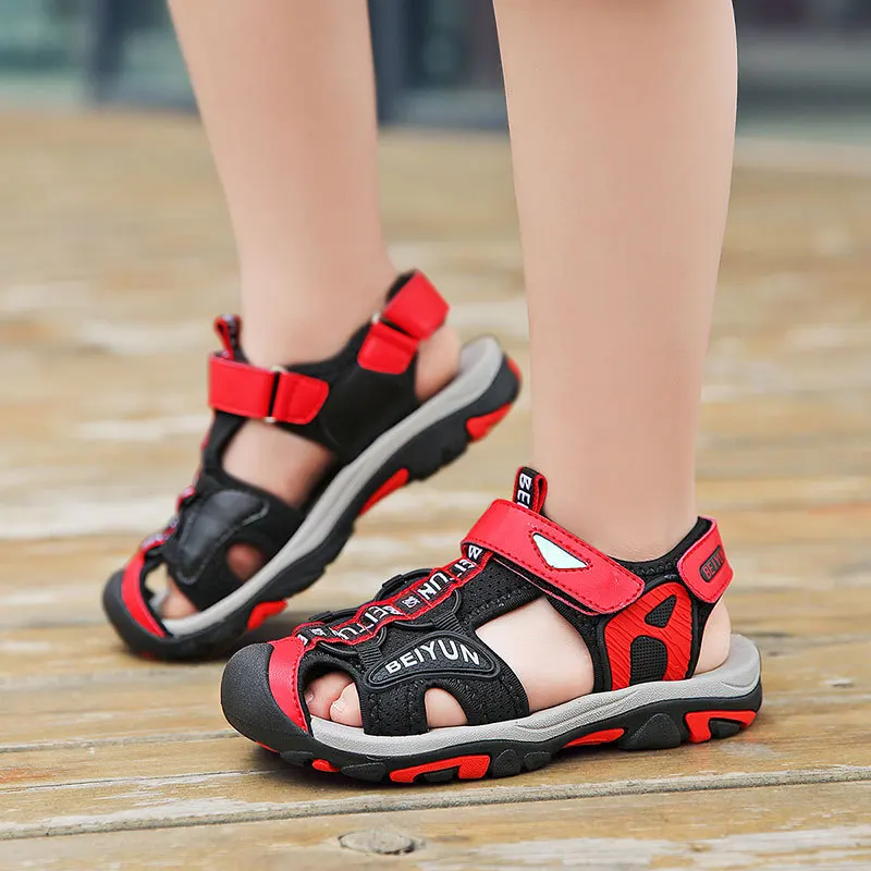 Kids 2021 Summer Shoes Boys Casual Close Toe Sandals No-Slip Beach Sandals Adult Children's Velcro Brand Quality Sandalias
Kids 2021 Summer Shoes Boys Casual Close Toe Sandals No-Slip Beach Sandals Adult Children's Velcro Brand Quality Sandalias