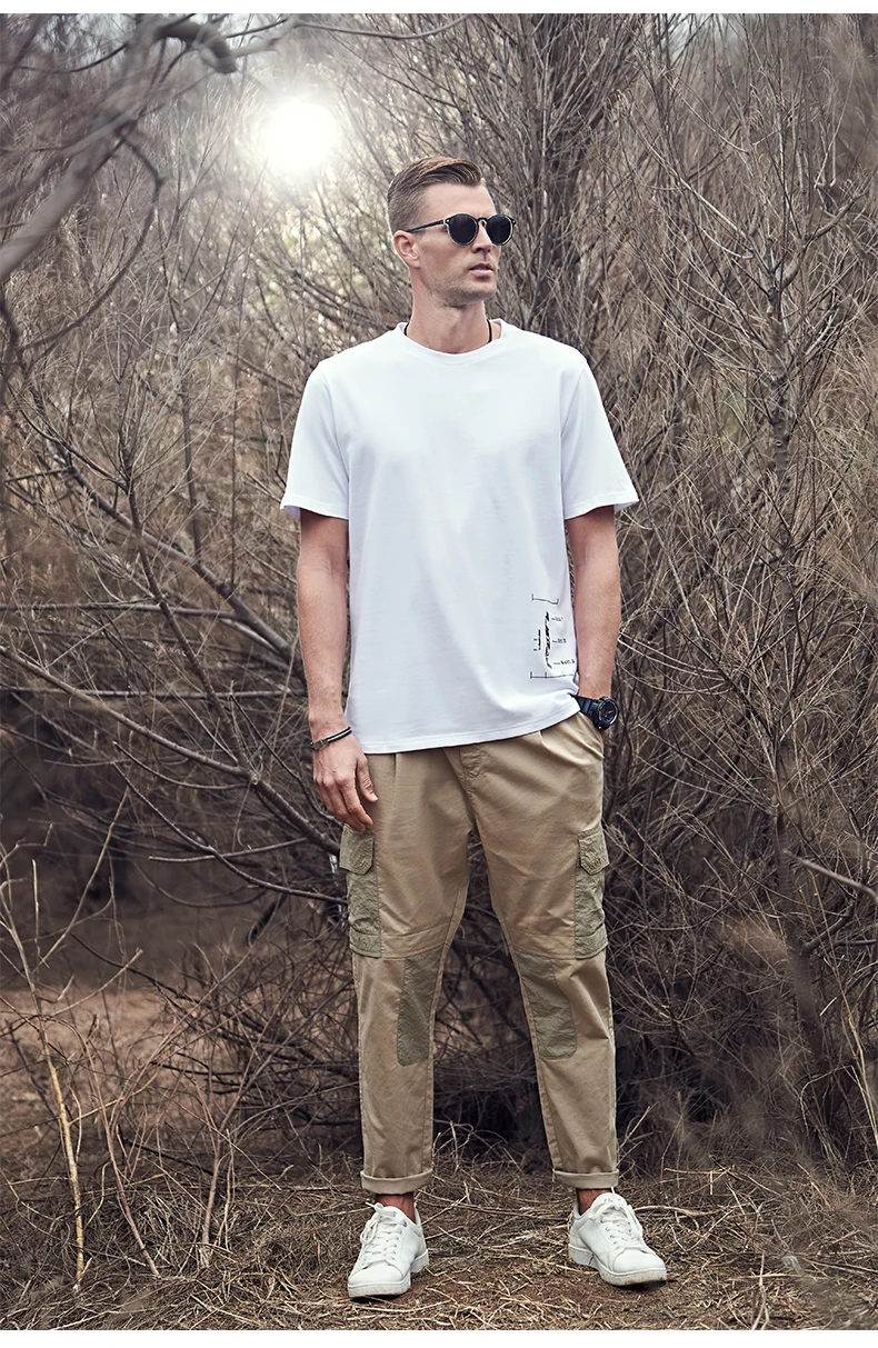 YTX666 Men's youth round neck summer new product thick thick pure cotton trend letter printing short-sleeved T-shirt
YTX666 Men's youth round neck summer new product thick thick pure cotton trend letter printing short-sleeved T-shirt