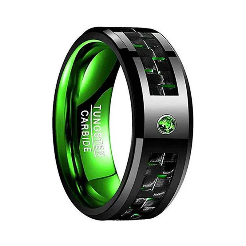Duobeiduo Carbon Fiber Rings Scrub Blue Zircon Men Vacuum Loop Steel Titanium Color Popular Green Purple High End Jewelry Gift
Duobeiduo Carbon Fiber Rings Scrub Blue Zircon Men Vacuum Loop Steel Titanium Color Popular Green Purple High End Jewelry Gift