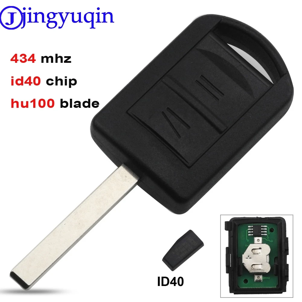 Дистанционный ключ jingyuqin 2BT для 5WK48668 AGILA MERIVA ASTRA CORSA C COMBO VAN TIGRA VECTRA ASK 433 9 MHz с чипом ID40