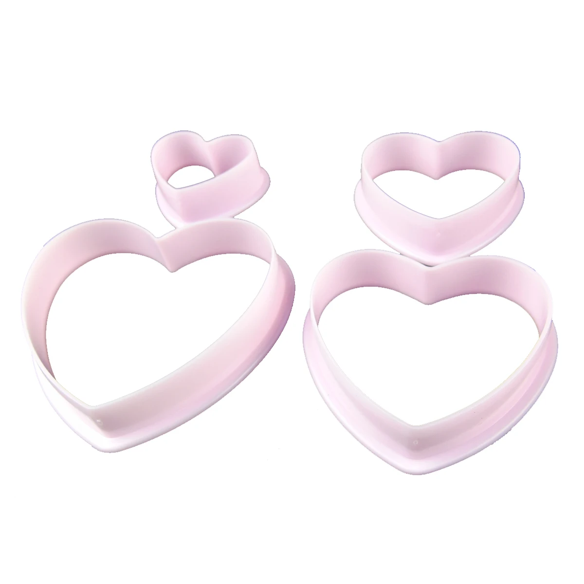 4Pcs Heart-shaped Pattern Fondant Cake Baking Mold Chocolate Candy Cookie Cutting Printing Decoration Tools Kitchen Accessories
4Pcs Heart-shaped Pattern Fondant Cake Baking Mold Chocolate Candy Cookie Cutting Printing Decoration Tools Kitchen Accessories