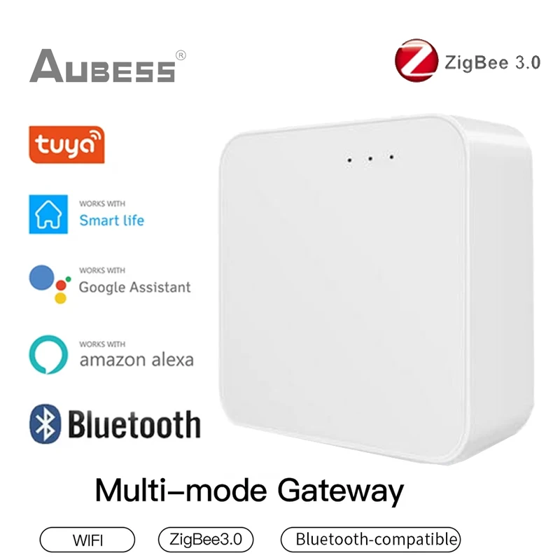 Tuya Gateway ZigBee WIFI Bluetooth Mesh Gateway Hub Smart Home Control Tuya Smart Life Alexa Google Home Intelligent Home Hub
Tuya Gateway ZigBee WIFI Bluetooth Mesh Gateway Hub Smart Home Control Tuya Smart Life Alexa Google Home Intelligent Home Hub