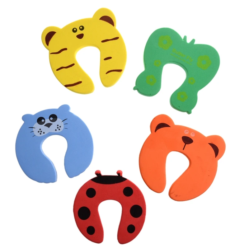 5x Baby Kids Door Jammer Finger Pinch Guard Child Toddler Infant Safety Protector Stopper Cute Animal Designs
5x Baby Kids Door Jammer Finger Pinch Guard Child Toddler Infant Safety Protector Stopper Cute Animal Designs
