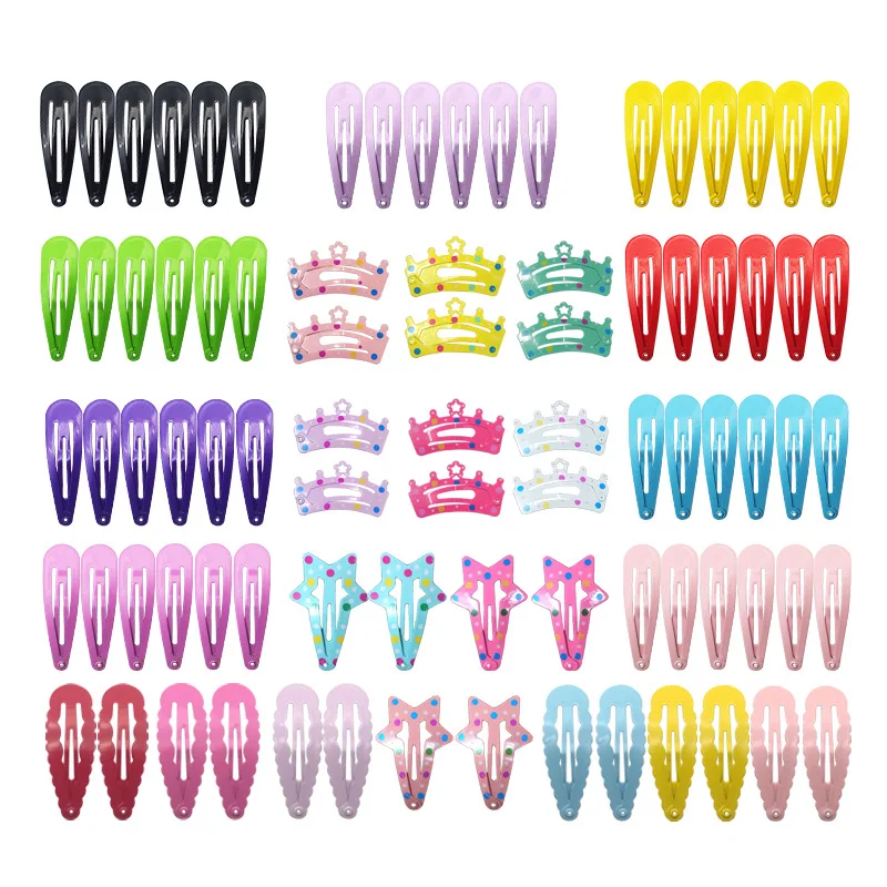 84PCS Children Of The Lacquer That Bake Hair Hairpin BB Teardrop-shaped Crown Pentagram Edge Clip To Suit Small Hairpin
84PCS Children Of The Lacquer That Bake Hair Hairpin BB Teardrop-shaped Crown Pentagram Edge Clip To Suit Small Hairpin