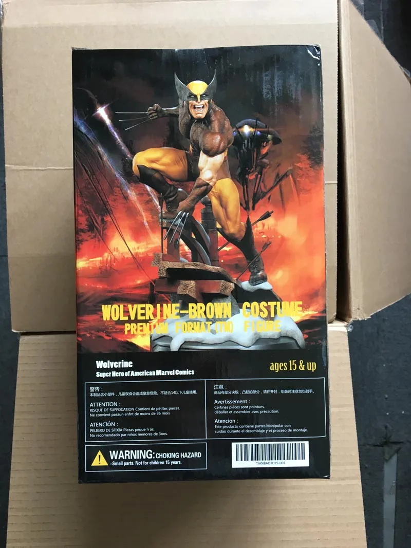 Marvel 1/6 Scale LOGAN Toy 26cm X-Men Dowin Wolverine Action Figure
Marvel 1/6 Scale LOGAN Toy 26cm X-Men Dowin Wolverine Action Figure