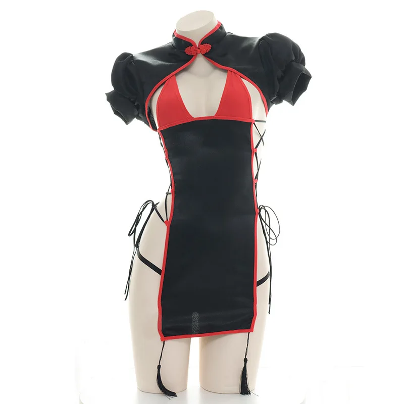 Эротические Qipao сексуальное женское белье! Качественное белье для Cheongsam платье повязки сексуальные пижамы Ночная рубашка с рисунком из аним...
Эротические Qipao сексуальное женское белье! Качественное белье для Cheongsam платье повязки сексуальные пижамы Ночная рубашка с рисунком из аним...