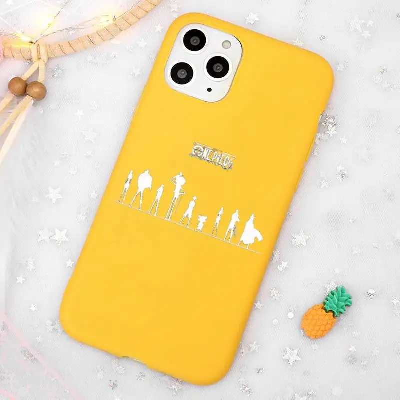 Anime One Piece Luffy cool cute Phone Case Candy Color Yellow for iPhone 11 12 pro XS MAX 8 7 6 6S Plus X 5S SE 2020 XR
Anime One Piece Luffy cool cute Phone Case Candy Color Yellow for iPhone 11 12 pro XS MAX 8 7 6 6S Plus X 5S SE 2020 XR