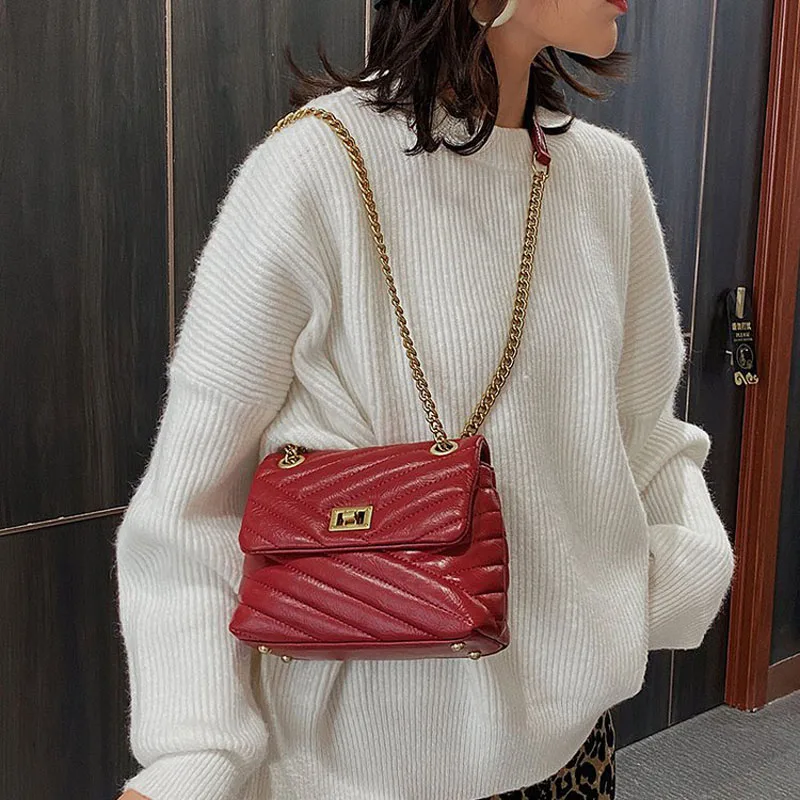 Bags For Women 2021New Ladies Handbags Fashion Female Chains Shoulder Bags Luxury Designer Lingge Embroidery Thread Crossbody
Bags For Women 2021New Ladies Handbags Fashion Female Chains Shoulder Bags Luxury Designer Lingge Embroidery Thread Crossbody