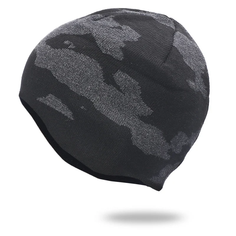 Men Winter Camouflage Knit Skullies Beanie Cap Thick Double Layer Warm Windproof Skiing Knitted Beanie for Outdoor Cycling Sport
Men Winter Camouflage Knit Skullies Beanie Cap Thick Double Layer Warm Windproof Skiing Knitted Beanie for Outdoor Cycling Sport