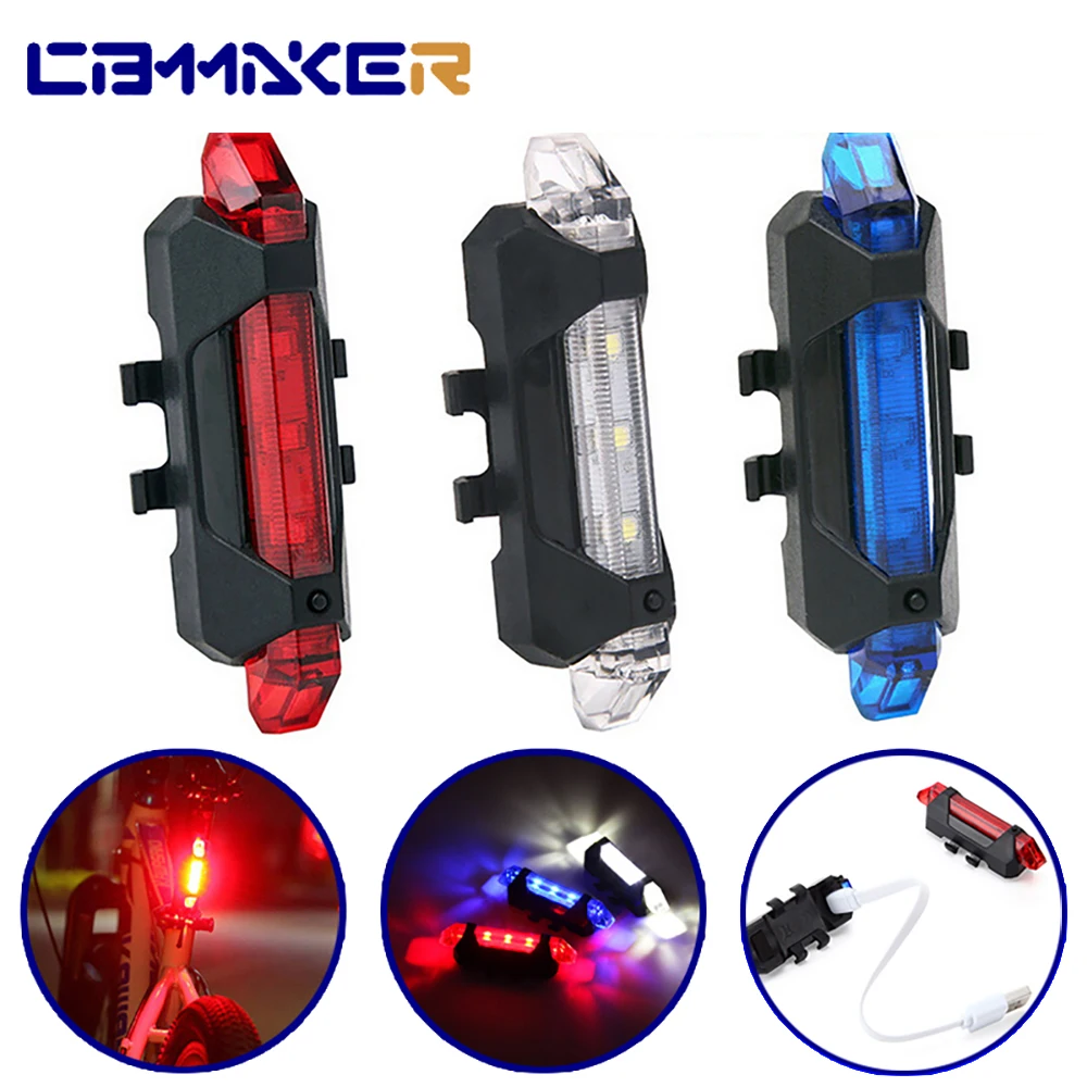 Bicycle Light Rear Tail Light LED USB Rechargeable Mountain Bike Safety Warn Flashing Lights MTB Road Night Riding Accessories
Bicycle Light Rear Tail Light LED USB Rechargeable Mountain Bike Safety Warn Flashing Lights MTB Road Night Riding Accessories