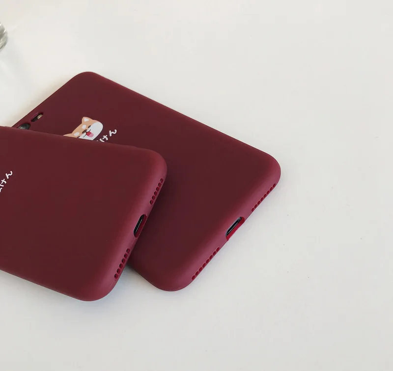 Ins Hot Wine Red Kawaii Lovely Akita Cute Adorable Shiba Inu Carton Animal Soft Japan Dog Case For iPhone XS MAX XS 11 7 8 Plus
Ins Hot Wine Red Kawaii Lovely Akita Cute Adorable Shiba Inu Carton Animal Soft Japan Dog Case For iPhone XS MAX XS 11 7 8 Plus