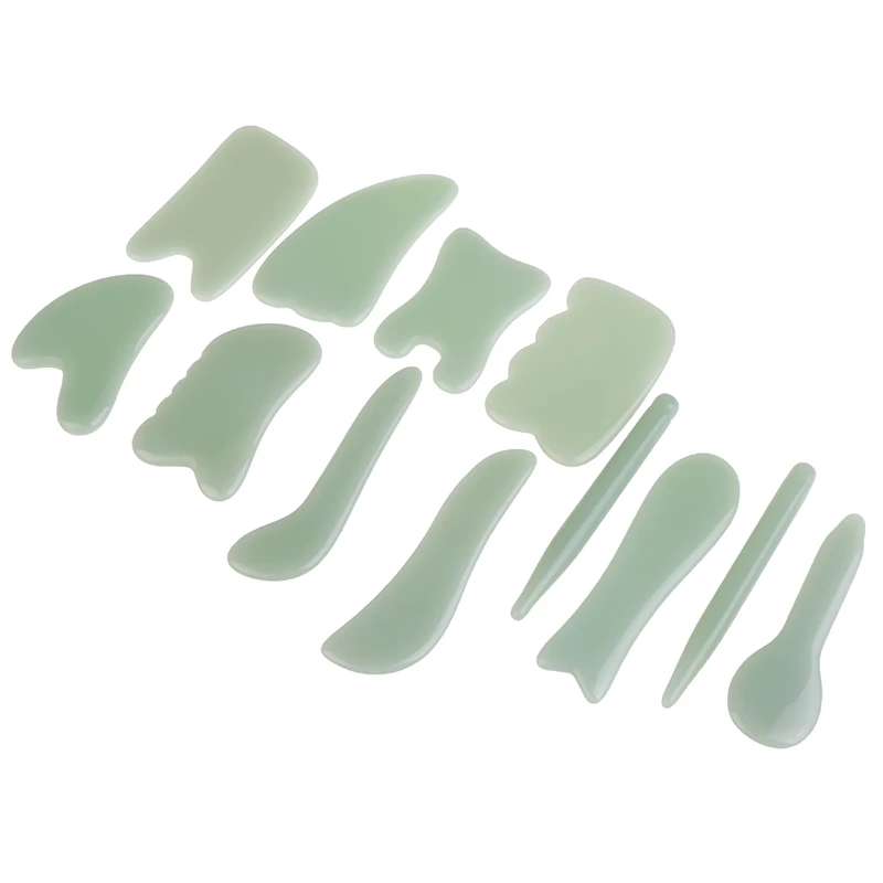 1Pcs Natural Jade Scraping Board Massager Body Face Relaxation Jade Roller Gua Sha Kit Massage Gua Sha Tool
1Pcs Natural Jade Scraping Board Massager Body Face Relaxation Jade Roller Gua Sha Kit Massage Gua Sha Tool