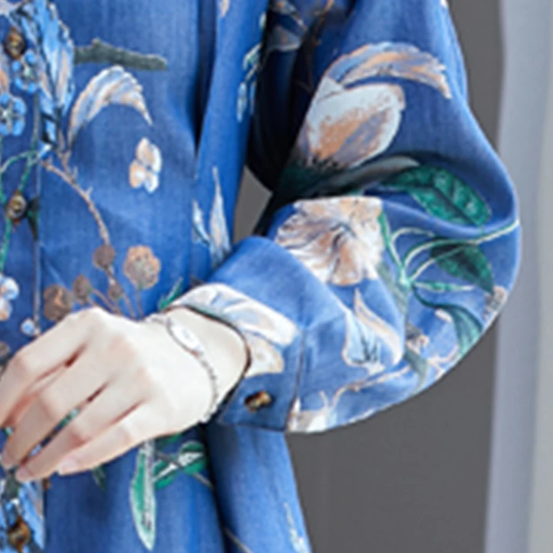 Large women's autumn 2020 new mid length cotton belly covering dress 
Large women's autumn 2020 new mid length cotton belly covering dress